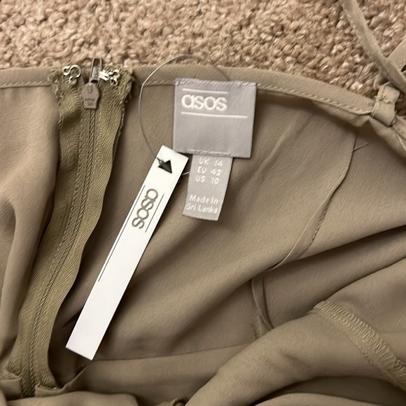 NWT women’s ASOS wrap mini dress - Picture 3 of 4